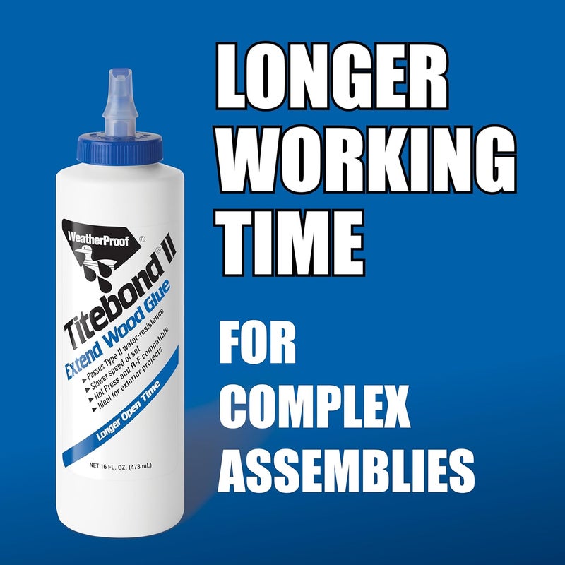 Titebond 4134 Extend Wood Glue Bottle 16 oz - Image 3