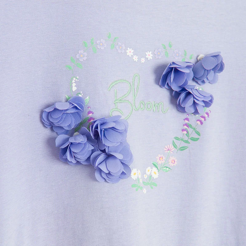 Cool Club VIOLET COTTON BLOUSE S/S