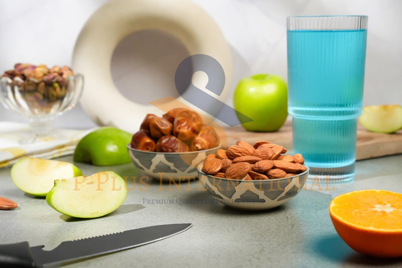 P-PLUS INTERNATIONAL Hand Painted Ceramic Rice Bowl | Soup Bowl | Pasta Bowl | 75 ML 8.5 CM | Fruit Bowl | Noodle Bowl | Snack Serving Bowl | Food Safe Material | Microwave Safe (Grey, Set of 6) - Image 3