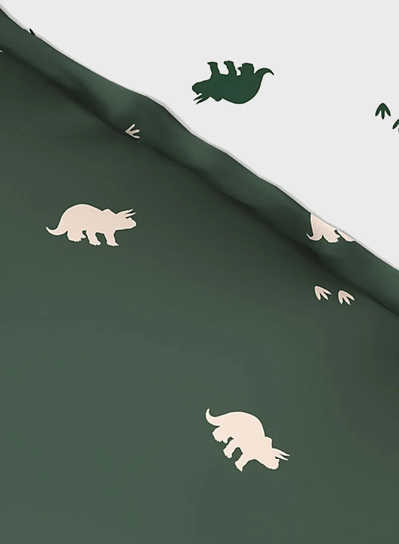 Marks & Spencer Cotton Mix 3D Dino Single Bedding Set