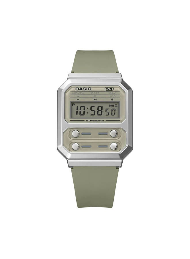 كاسيو ساعة يد من راتينج رقمي A100WEF-3ADF - Image 1