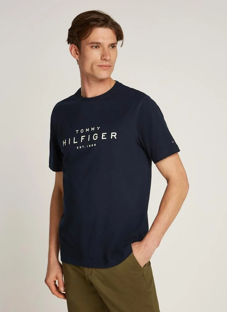 TOMMY HILFIGER Logo Crew Neck T-Shirt