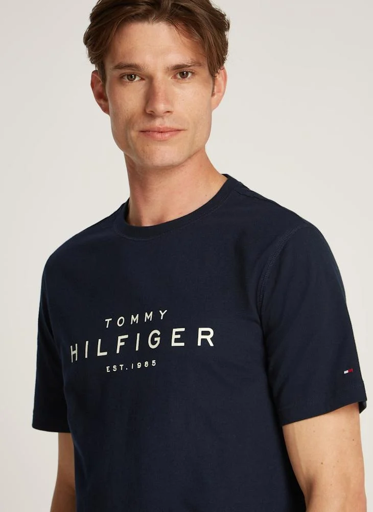 TOMMY HILFIGER Logo Crew Neck T-Shirt