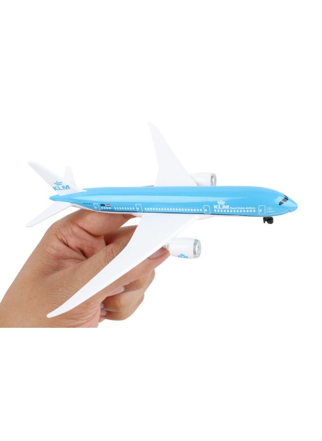 Daron Daron Toy Airplane - KLM 787 - Die-Cast Metal Model Airplane Toy with Plastic Parts for Kids Ages 3+  - Image 4