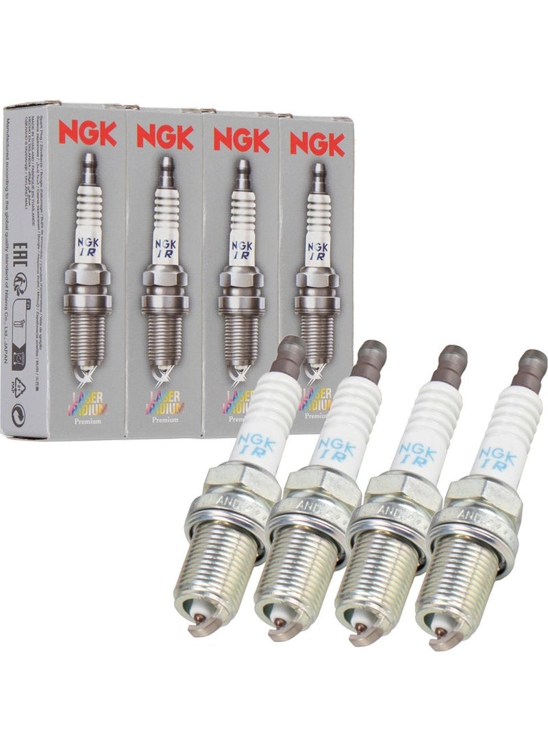 NGK Opel Astra J 1.4 Turbo Spark Plug Set Iridium 