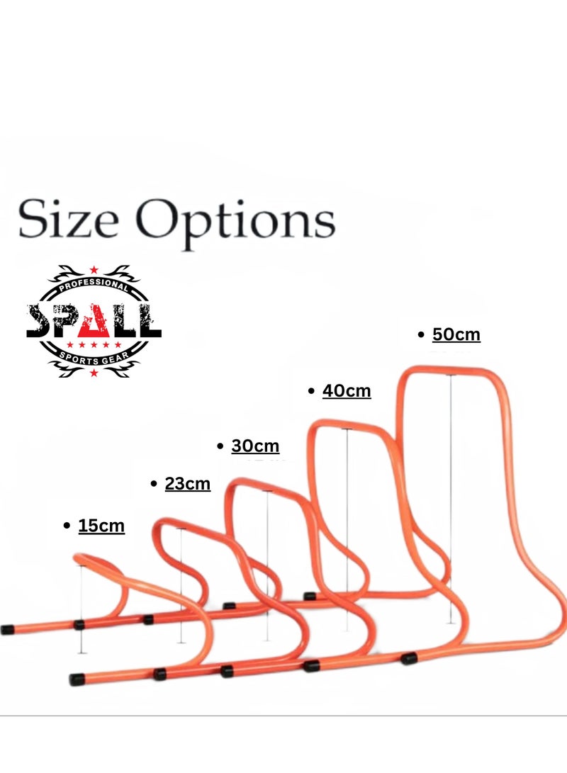 Spall Agility Hurdles For Speed Training Athletes 23cm Pack Speed And Agility Training Equipment For Soccer Basketball Football - Image 4