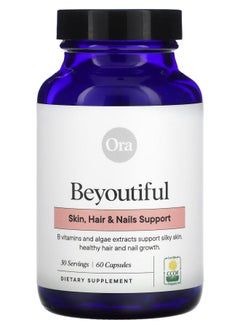 ORA Beyoutiful Skin Hair & Nails Support 60 Capsules 