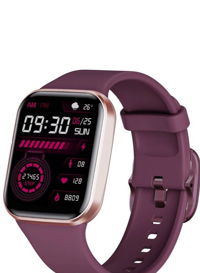 ساعة ذكية Q23 مع مراقبة الأكسجين في الدم ومعدل ضربات القلب وشاشة لمس مخصصة للبالغين والرياضة - Image 1