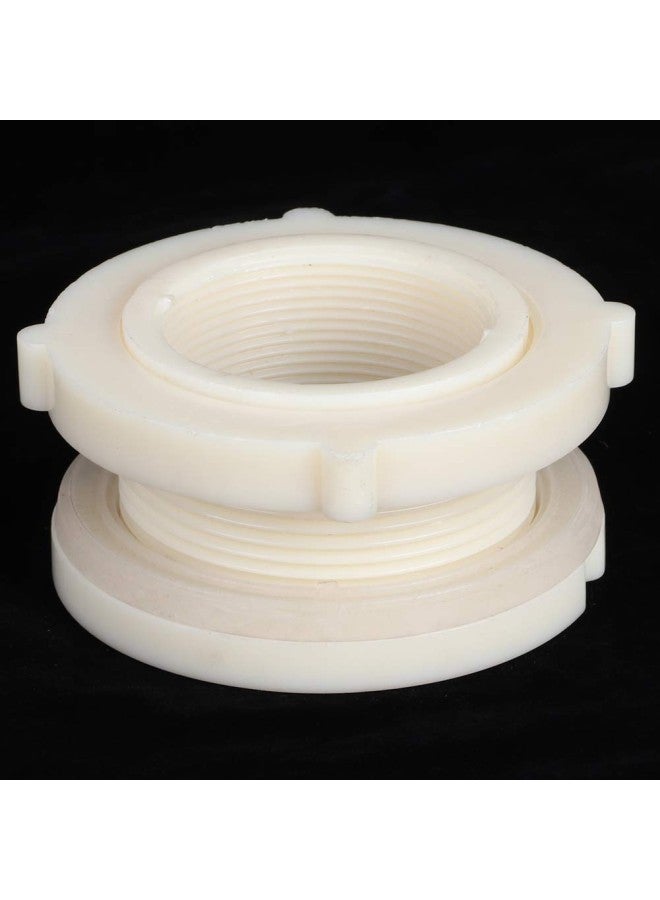 klarako 2in Water Tower ABS Bulkhead Tank Fitting Adapter for Fish Tanks Water Bucket Pond - Image 2