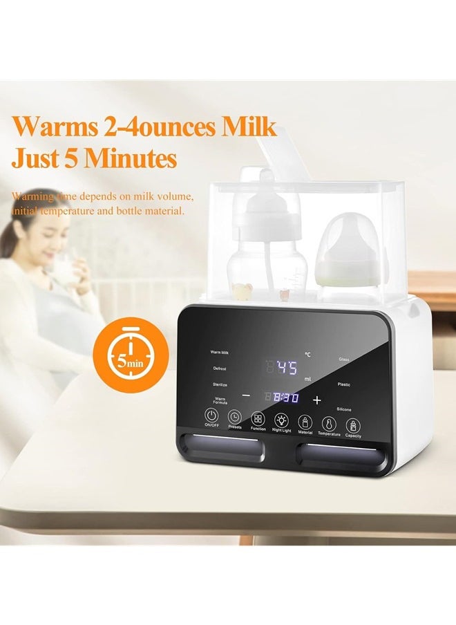 Beauenty Baby Bottle Warmer, 9-in-1 Milk Warmer for Breastmilk Formula, 48H Constant Warming.  - Image 3