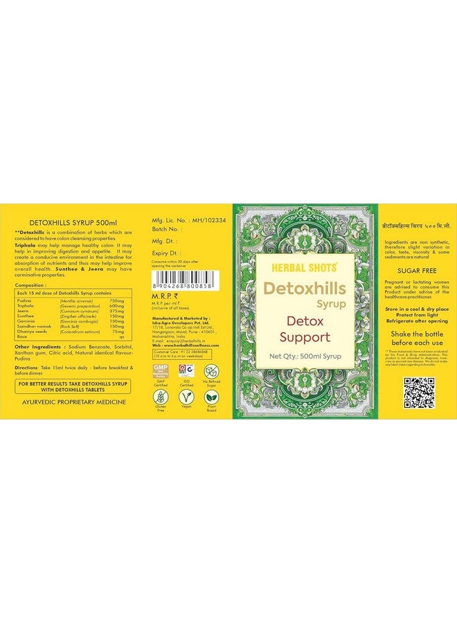 HERBAL HILLS Herbal Hills Detoxhills Herbal Shots 500 ml  - Image 5