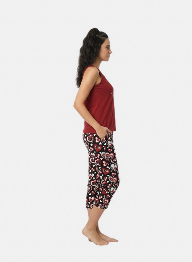 Carina Cookies Sleeveless Pyjama Set - Image 2