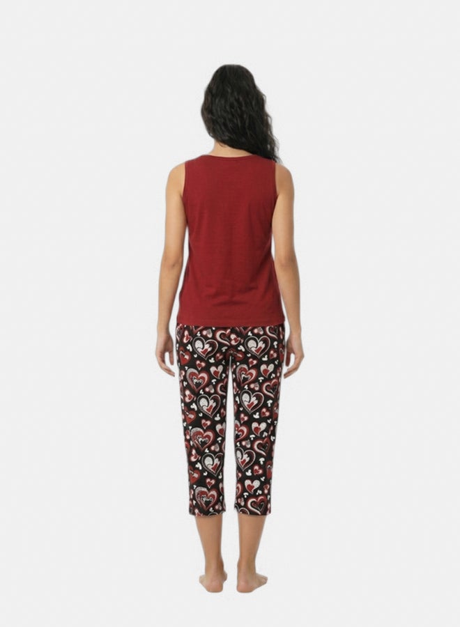Carina Cookies Sleeveless Pyjama Set - Image 3