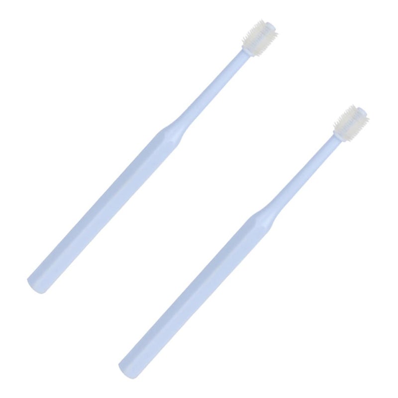 2 Pet Dental Toothbrush Set Dual Bristles For Easy Cleaning Of Dog Cat Teeth - Image 2
