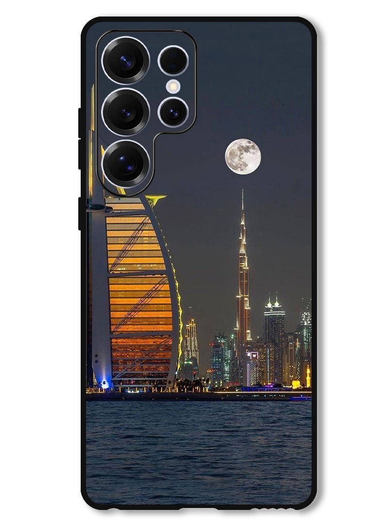 Theodor Protective Case Anti Scratch Shock Proof Bumper Cover For Samsung Galaxy S25 Ultra Burj Al Arab - Image 1