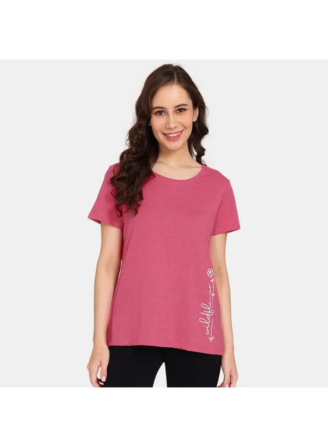 zivame Set of 2 - Zivame Printed T-shirt with Short Sleeves