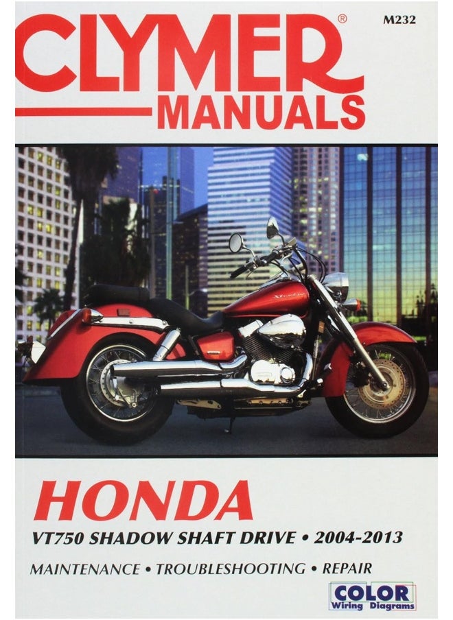 Honda VT750 Shadow Shaft Drive Motorcycle (2004-2013) Service Repair Manual: 2004-13  - Image 1