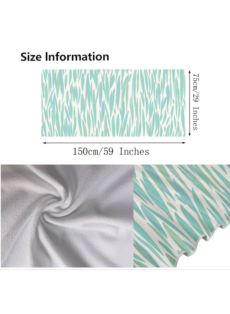 آنا مناشف شاطئية فائقة النعومة بتقنية 3D سريعة الجفاف - Image 2