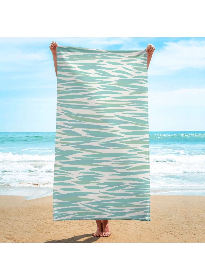 آنا مناشف شاطئية فائقة النعومة بتقنية 3D سريعة الجفاف - Image 3