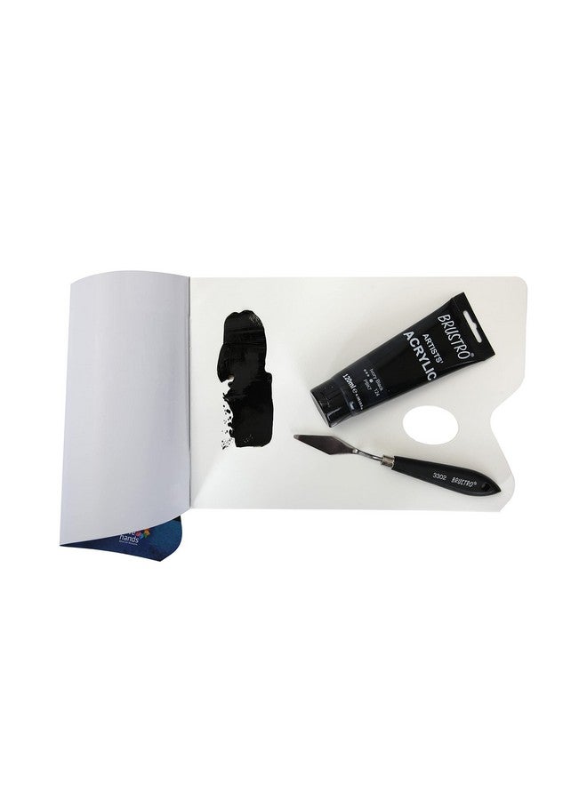 بروسترو طلاء أكريليك BRUSTRO Artists 120 مل باللون العاجي الأسود - Image 3