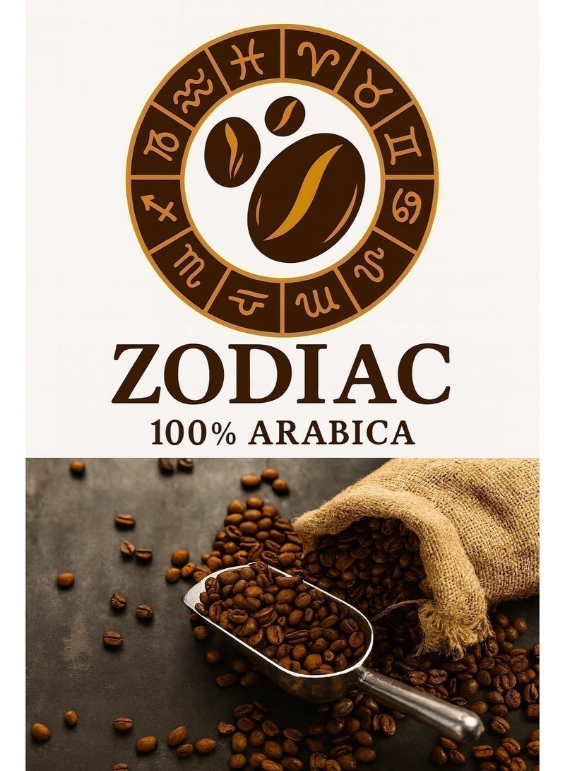 Zodiac Espresso Coffee, beans 500g,100% Arabica Whole Bean, Medium Roast, Premium Roasted Coffee, (1/2kg) Box, Fresh Gourmet Espresso Beans - Image 3