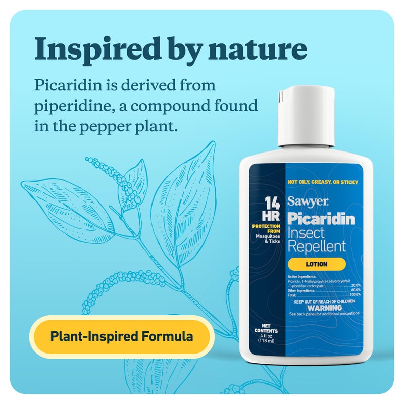 Sawyer Products SP5642 20% Picaridin Insect Repellent, Lotion, 4-Ounce, Twin Pack,White - Image 3