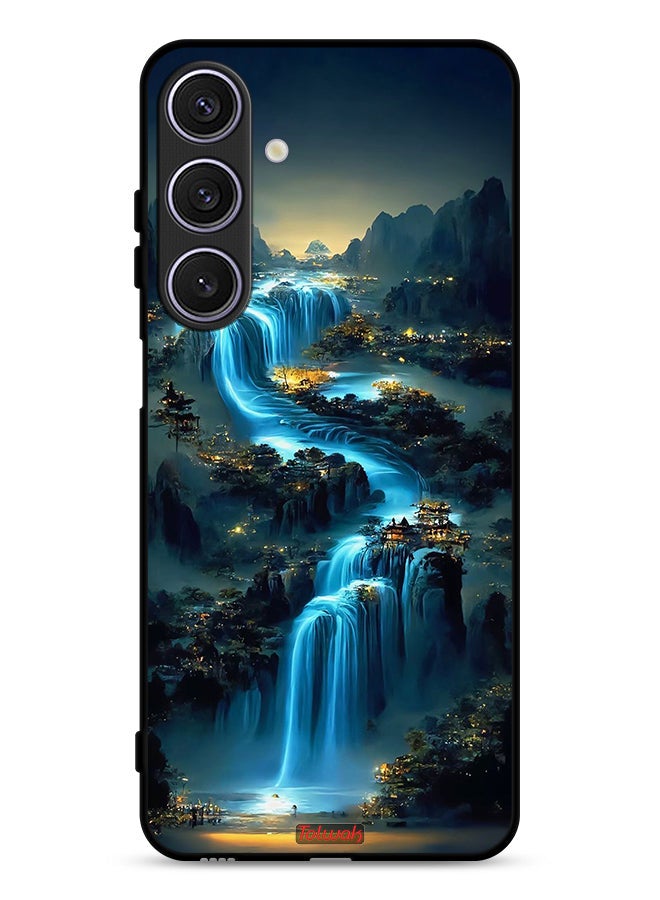 Tolwak Samsung Galaxy A26 Protective Case Cover Waterfall Art - Image 1