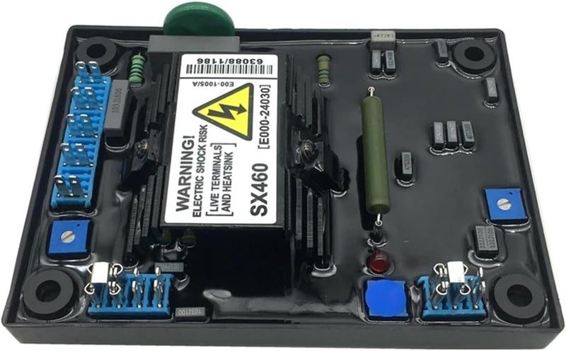Generator Automatic Voltage Regulator SX460 Automatic Voltage Regulator Stabilizer Diesel Genset Part(SX460 Red with parts) - Image 2