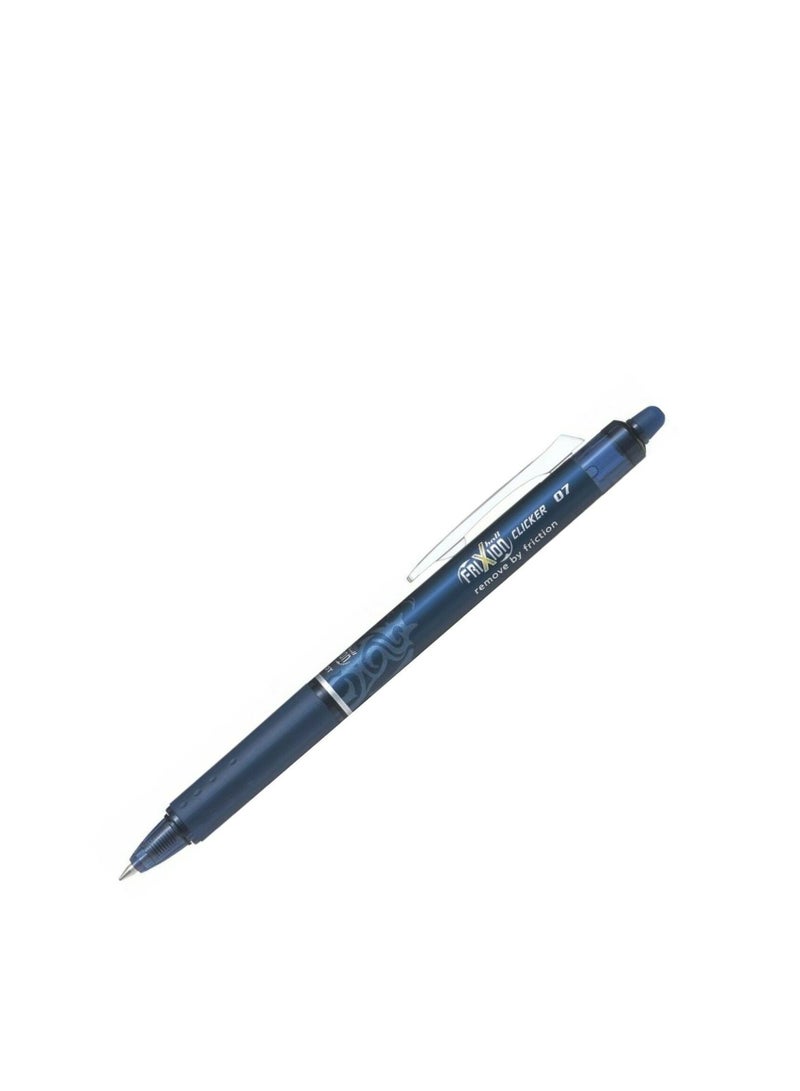 PILOT 3-Piece Frixion Clicker Erasable Ball Pen 0.7mm Tip Blue Black Ink - Image 2