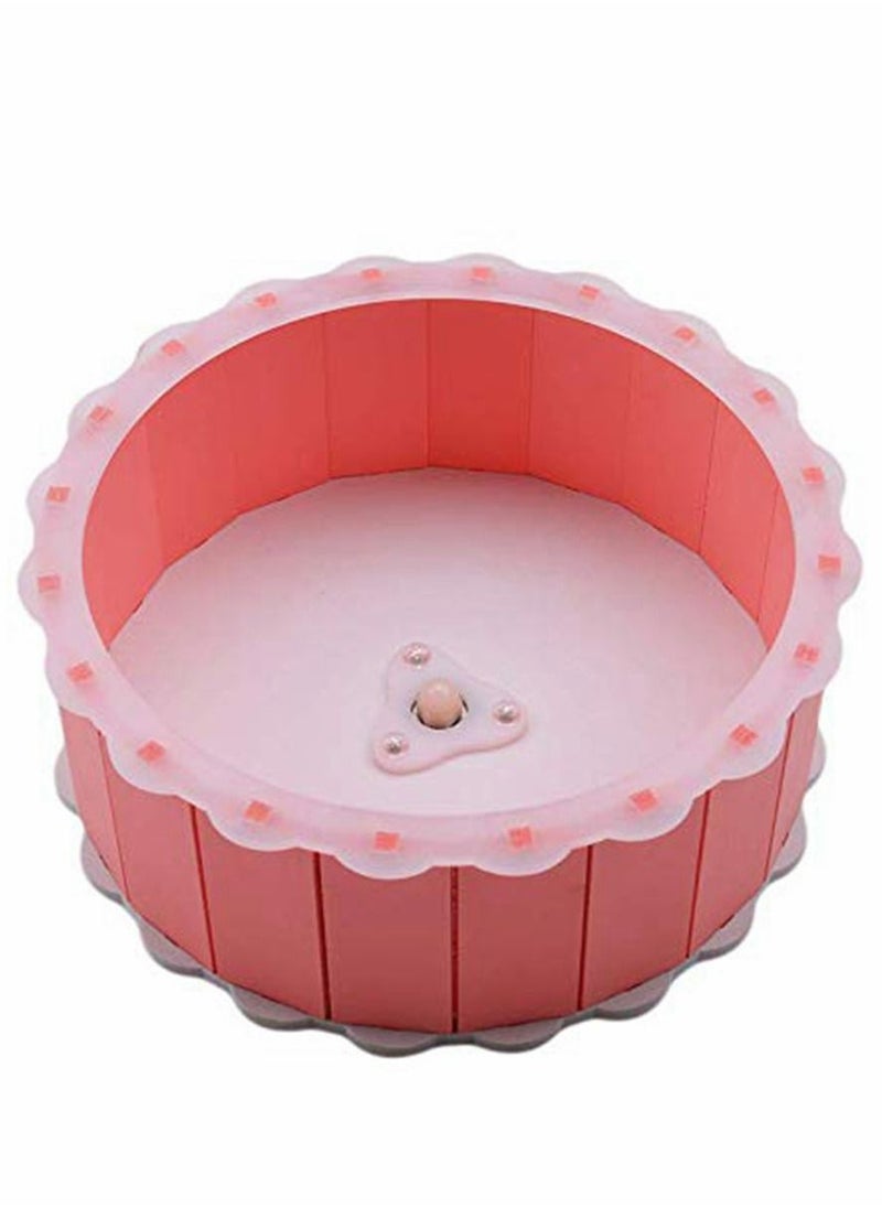 Y&D Silent Hamster Exercise Wheel, Plastic Pet Spinner Plaything Wheel Slip  - Image 2