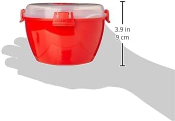 Sistema 1109ZS Microwave Collection Noodle Bowl 1 Count Pack of 1 Red - Image 3