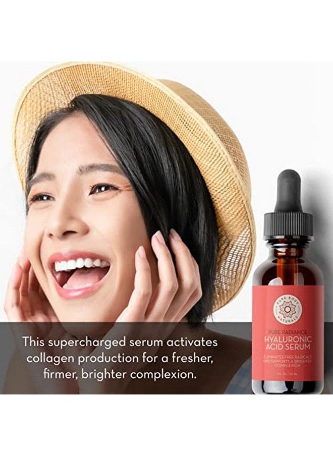 PURE BODY NATURALS - Facial Serum Set Hyaluronic Acid Serum Retinol Serum Vitamin C Serum And Vitamin B3 (Niacinamide) Serum A Perfect Serum Gift Set For Women Of All Ages - Image 1