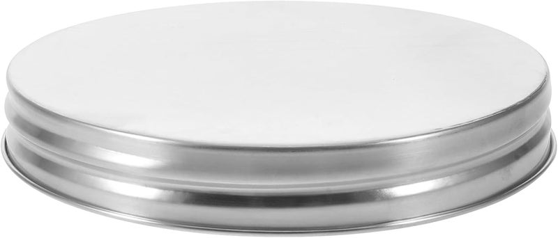 MOKKHNB Tinplate Lid for Beer Kegs: 4" Screw Cap for 4L or 5L Homebrew Kegs - Tight Seal Screw-Top Lid - Beer Barrel Replacement Cap - DIY Home Brewing Supplies - Image 1