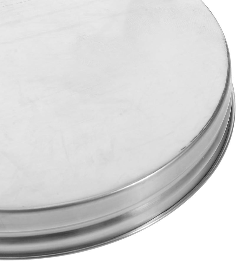 MOKKHNB Tinplate Lid for Beer Kegs: 4" Screw Cap for 4L or 5L Homebrew Kegs - Tight Seal Screw-Top Lid - Beer Barrel Replacement Cap - DIY Home Brewing Supplies - Image 3