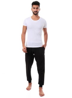 COTTONIL Cottonil  Smooth Cotton Half Sleeves Undershirts - White  - Image 5