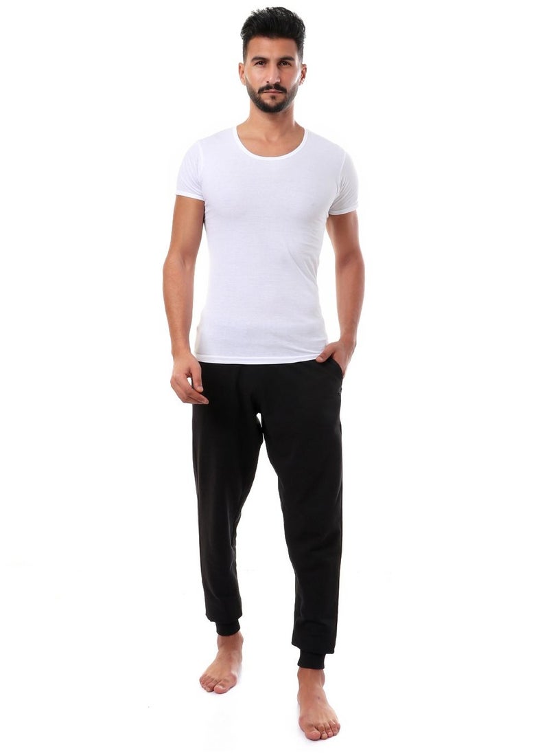 COTTONIL Cottonil  Smooth Cotton Half Sleeves Undershirts - White  - Image 5