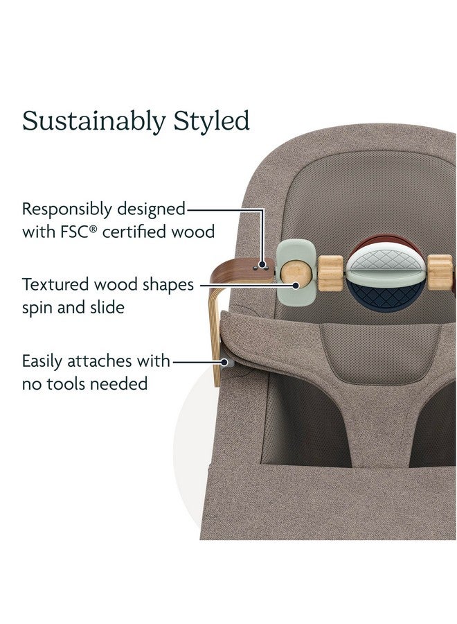 UPPAbaby بار لعبة عجلة العجائب UPPAbaby ميرا / يثبت بسهولة على هزاز الطفل / ترفيه حسي - Image 3