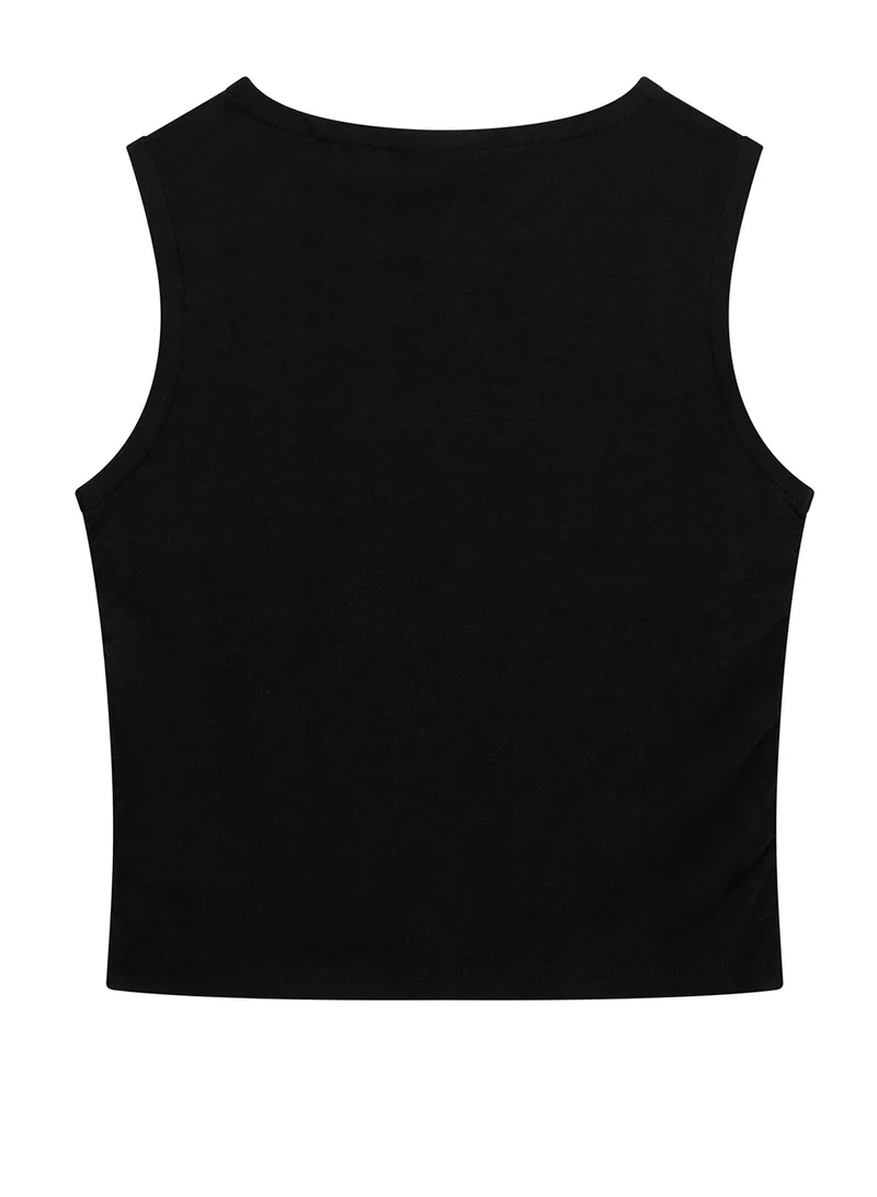 جس Kids Crew Neck T-Shirt