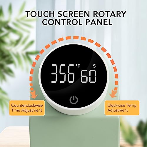 Giraffe Auto Hat Heat Press Machine, Automatic Hat Press Heat Machine for Caps T-Shirts Bags, DIY Sublimation Hat Press Cap Press Auto Open & Release & Digital Press Knob-Style Control Panel (Green) - Image 4