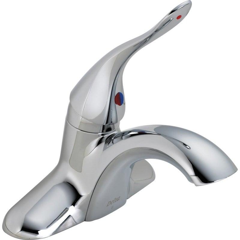 Delta Faucet Commercial 511LFHDF Classic Single Handle Centerset Bathroom Faucet Less PopUp Chrome 500 x 650 x 500 inches