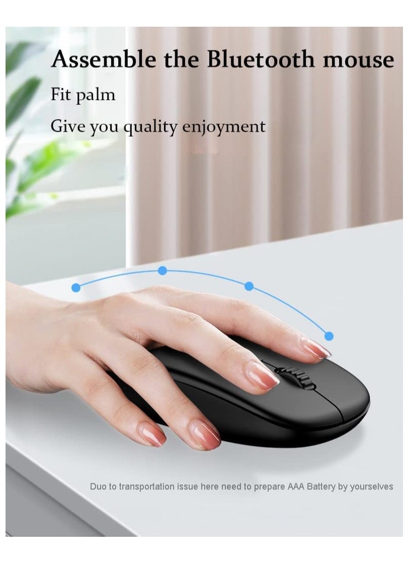 Aookay [4 in 1] Cover for Samsung Galaxy Z Fold 5/Fold 4 Keyboard Case, with Bluetooth Mouse, Capacitive Pen and Bluetooth Keyboard for Samsung Z Fold 4/Fold 3/Fold 2 (Black) - Image 3