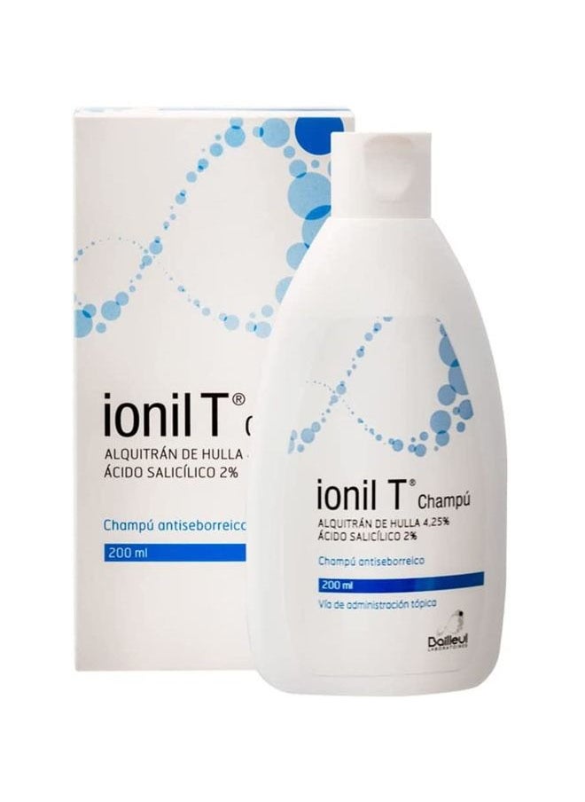 Ionil - IONIL T THERAPEUTIC COAL TAR AND SALICYLIC ACID SHAMPOO 200 ML - Image 1