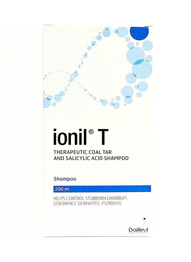 Ionil - IONIL T THERAPEUTIC COAL TAR AND SALICYLIC ACID SHAMPOO 200 ML - Image 1