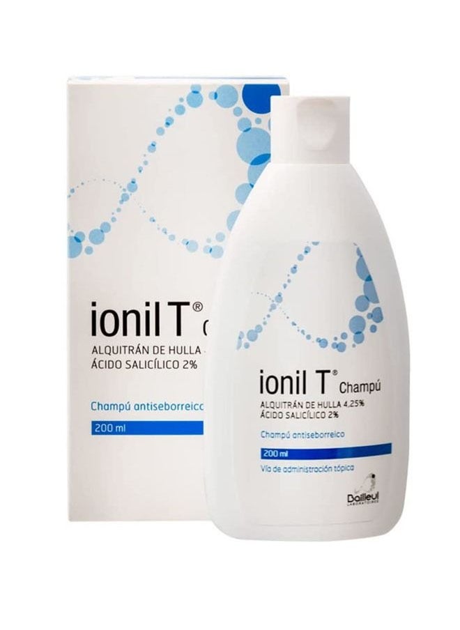 Ionil - IONIL T THERAPEUTIC COAL TAR AND SALICYLIC ACID SHAMPOO 200 ML - Image 1