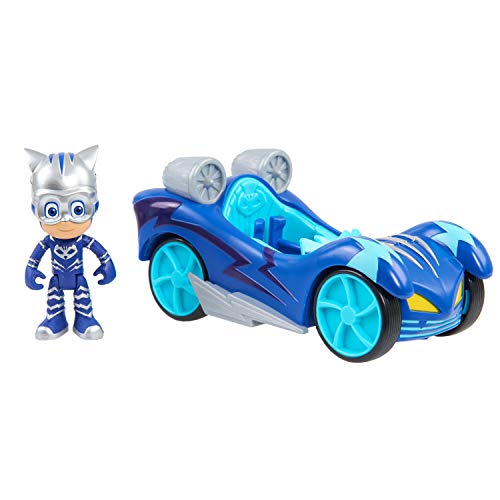 PJMASKS PJ Masks Turbo Blast Vehicles, Cat-Car & Catboy Figure - Image 3