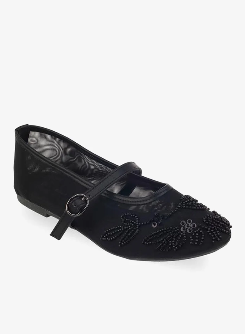 Flora Bella By Shoexpress Women Embellished Mary Jane Shoes Ramadan Collection
