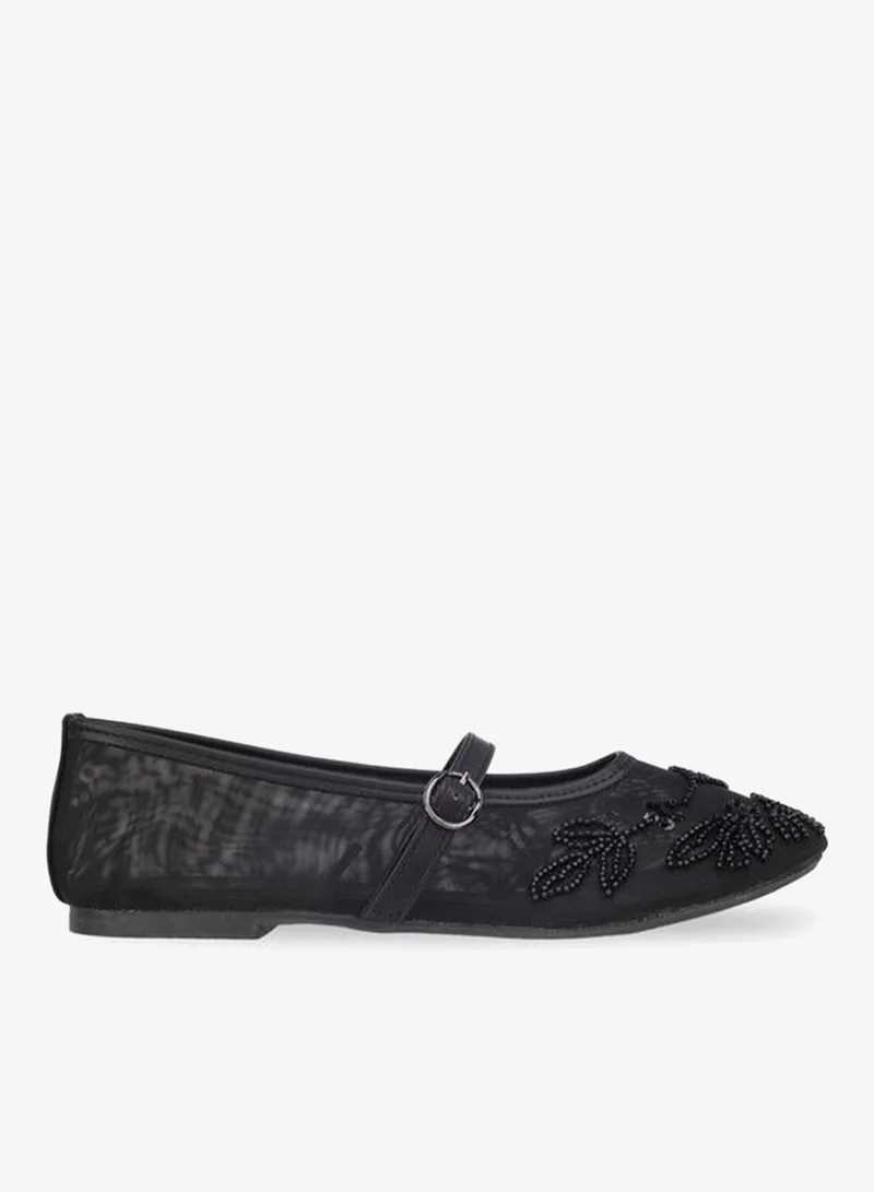 فلورا بيلا من شو إكسبرس Women Embellished Mary Jane Shoes