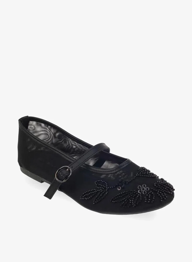 فلورا بيلا من شو إكسبرس Women Embellished Mary Jane Shoes