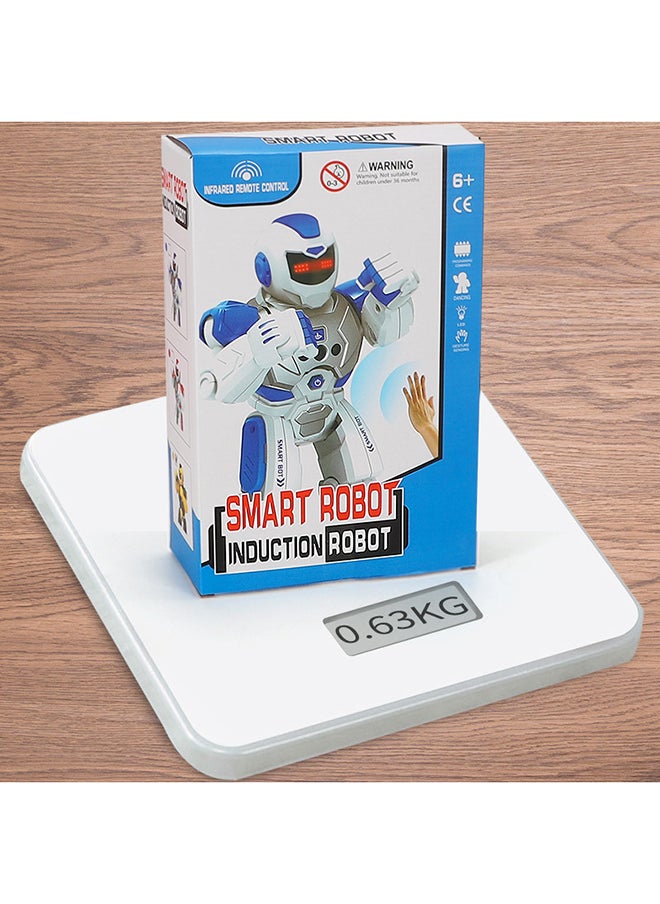 Arabest - Children's Remote Control Robot Toys, Large Programmable Remote Control Intelligent Walking and Dancing Robot Toy Gift with Gesture and Sensing Functions (Blue) - Image 1