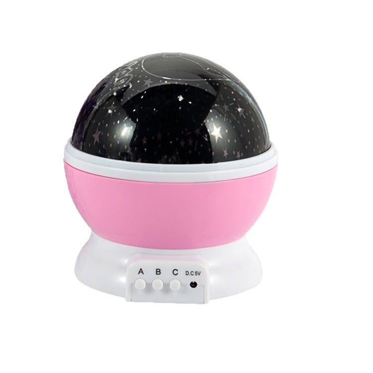 Teng Lang Rotating Starry Sky Projection Christmas Gift Night Light Star LED Light Moon Star Night Light - Image 3